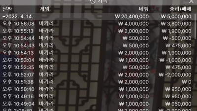 얀카지노 먹튀 원금도 안주고 1,790만원 전액 몰수