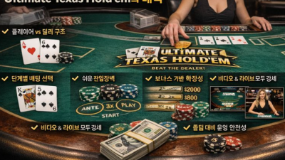 Ultimate Texas Hold’em — 홀덤 변형 테이블 게임의 실제 구조