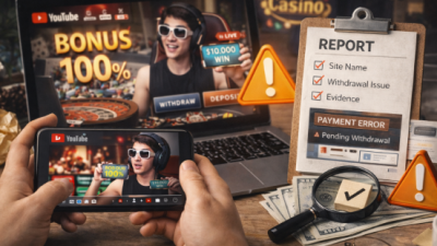 유트브 BJ 를 통한 온라인 카지노 가입이 위험한 이유