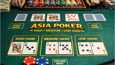 Asia Poker(아시아 포커) – 3핸드 구성 룰과 규칙