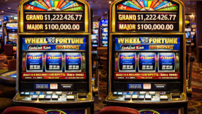 오프라인 카지노 Wheel of Fortune 슬롯머신 게임