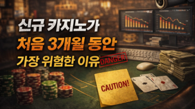 신규 카지노가 처음 3개월 동안 가장 위험한 이유