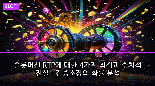 슬롯머신 RTP에 대한 4가지 착각과 수치적 진실 - 검증소장의 확률 분석