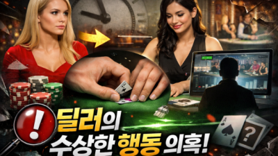 온라인 카지노 게임 결과 조작? 딜러의 행동 패턴으로 알아보는 진실