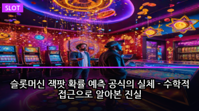 슬롯머신 잭팟 확률 예측 공식의 실체 - 수학적 접근으로 알아본 진실