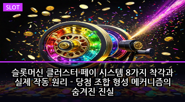 슬롯머신 클러스터 페이 시스템 8가지 착각과 실제 작동 원리 - 당첨 조합 형성 메커니즘의 숨겨진 진실